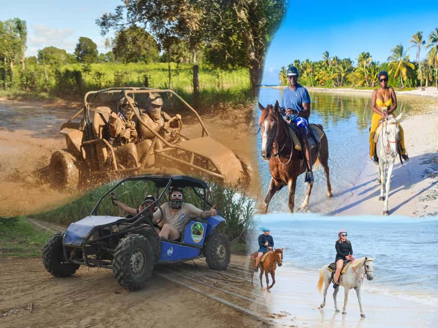 Bayahibe: Buggy and Horseback Riding Tour - One muddy hour on the buggy trail