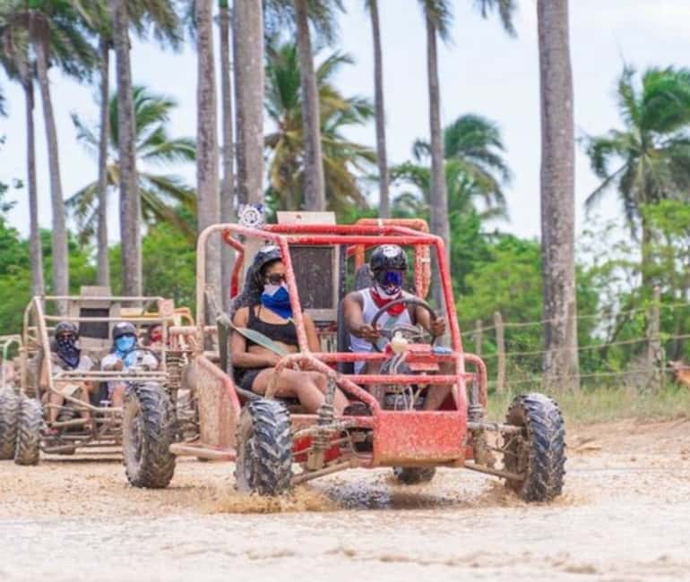 Bayahibe Jungle Buggy Expedition - Cooling off in the Chavón River