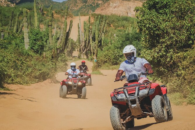 Beach ATV Adventure, Free Horseback Ride, and Sky Bike Experience - Pedaling above the beach on a sky bike