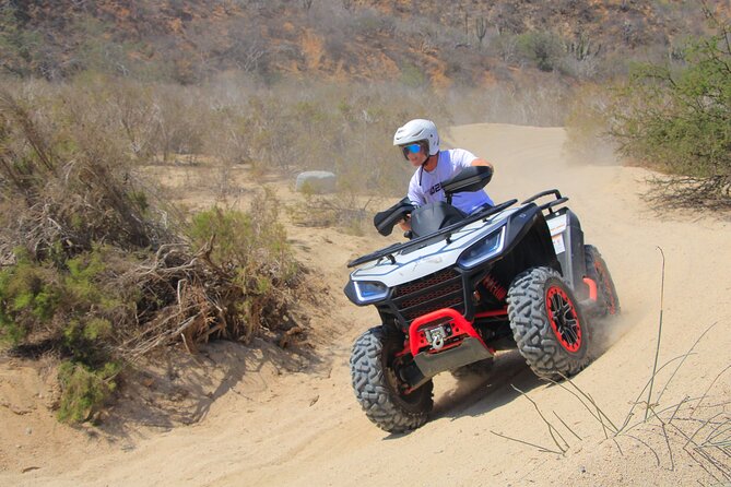 Beach ATV and Sky Bike Tour in Cabo - Migriño Beach and the Pacific horizon