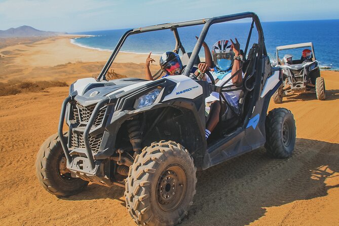 Beach UTV and Sky Bike Combo in Cabo - Sky Bikes above the desert trails