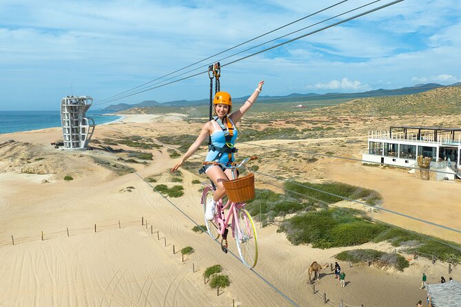 Beach UTV and Sky Bike Combo in Cabo - From your hotel to Cactus Park