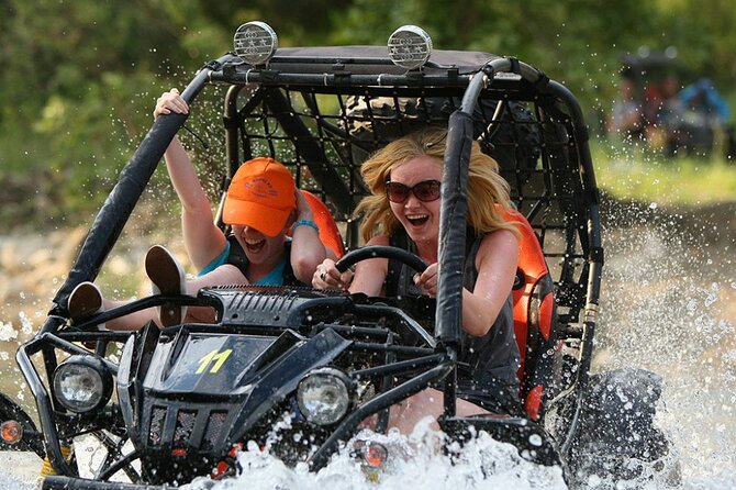 Belek Combo Tour 3 in 1 Rafting Buggy Zipline With Lunch - Pickup, transport, and timing
