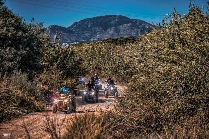 Benidorm: Jungle or Algar Waterfalls Quad Tour - What the two-hour ride feels like