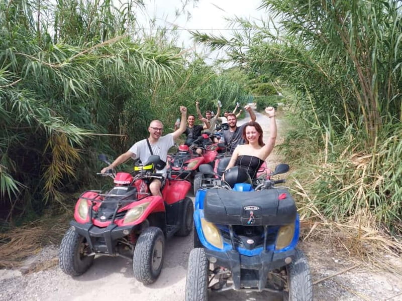 Benidorm: Two-seater quad bike tour through the jungle - The first minutes: automatic controls and a safety briefing