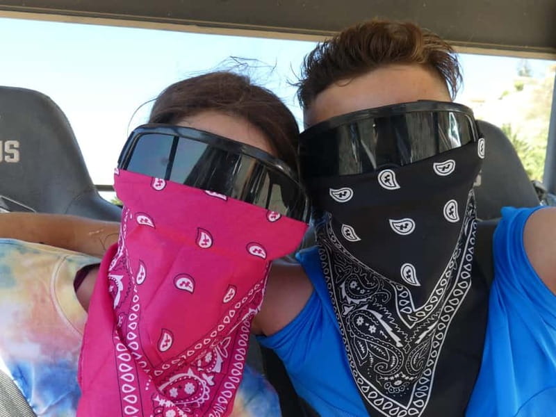 BEST FAMILY & FRIENDS FUN BUGGY TOUR - Who can drive, and who should ride along