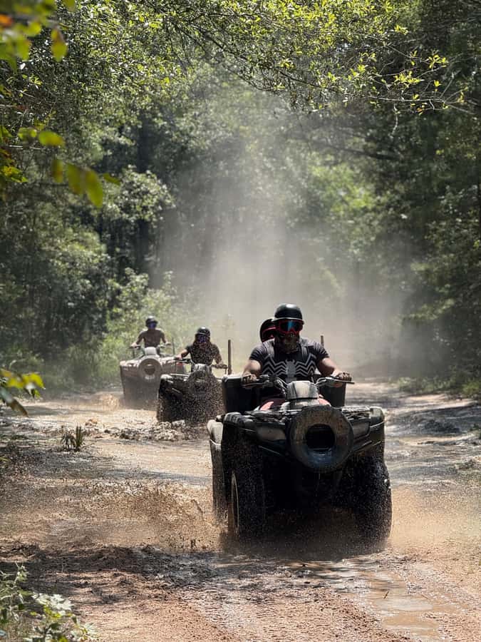 Best Houston ATV Riding |NO Park Fee |Pic & Video Included| - Mud is part of the deal