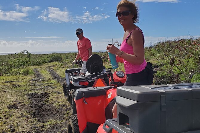 Big Island Southside ATV Tour - The lava tube provides a quick history stop