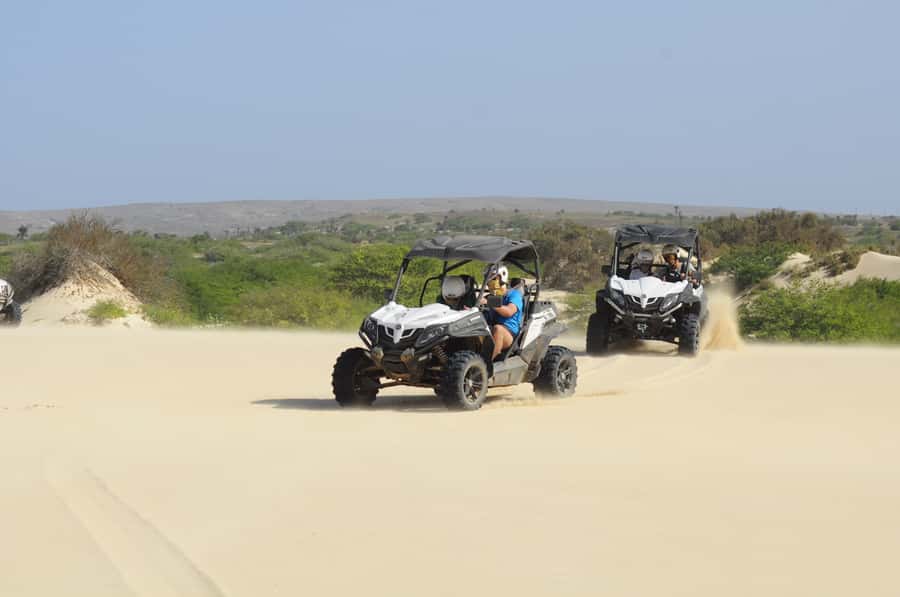 Boa Vista Island: Dunes, Desert &Sal Rei 4WD Buggy Adventure - Sand dunes, desert tracks, and the fun part