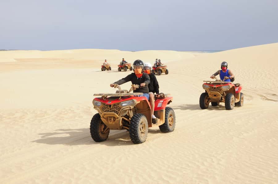 Boa Vista: Off-Road Quad Bike to Santa Monica & Caves - Pickup times from resorts and Sal Rei