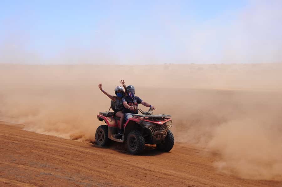 Boa Vista: Off-Road Quad Bike to Santa Monica & Caves - Starting in Povoação Velha, Boa Vista’s first settlement
