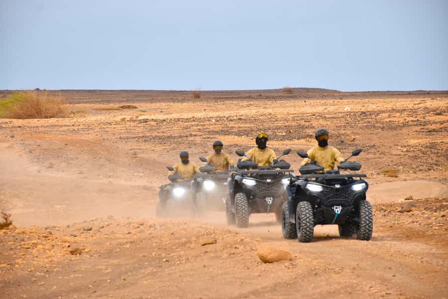 Boa Vista Quad Tour: Shipwreck & Viana Desert (2-Hour) - Learning the quad before the route begins