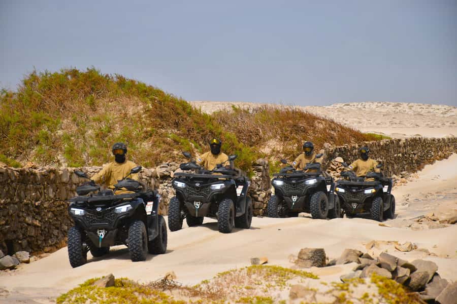 Boa Vista Quad Tour: Shipwreck & Viana Desert (2-Hour) - Getting picked up in Sal Rei