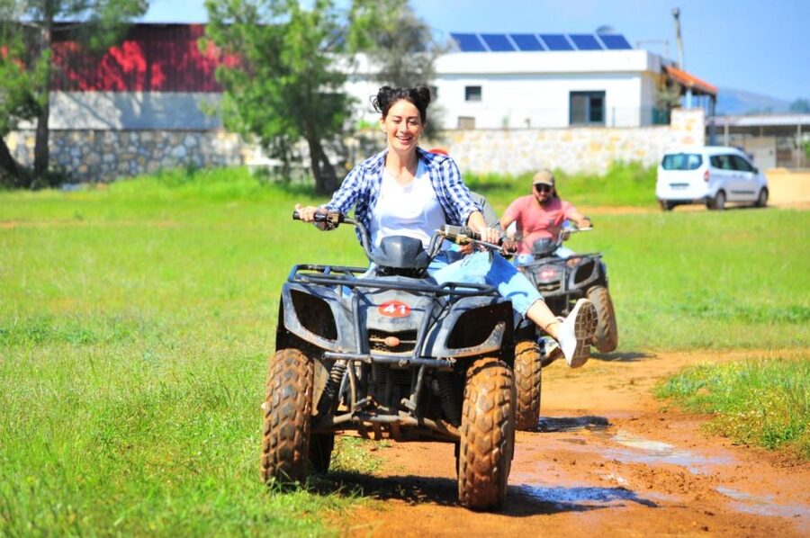 Bodrum: Off-Road Quad Safari with Hotel Pickup - Learning the quad before the rough trail