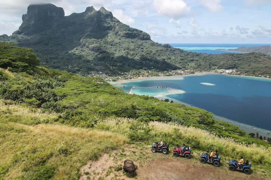 Bora Bora Adventures ATV / QUADS Tours - The guide can shape the whole experience