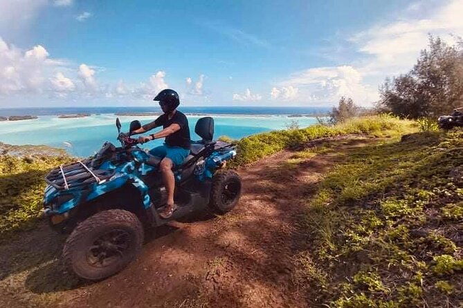 Bora Bora Atv-Quad Tours - Climbing toward Mount Popoti