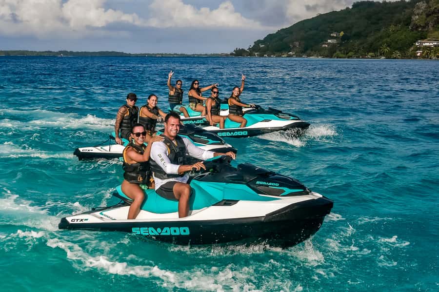 Bora Bora: Combo ATV & Jet Ski Day Trip with Polynesian BBQ - Lunch on a motu is the day’s payoff