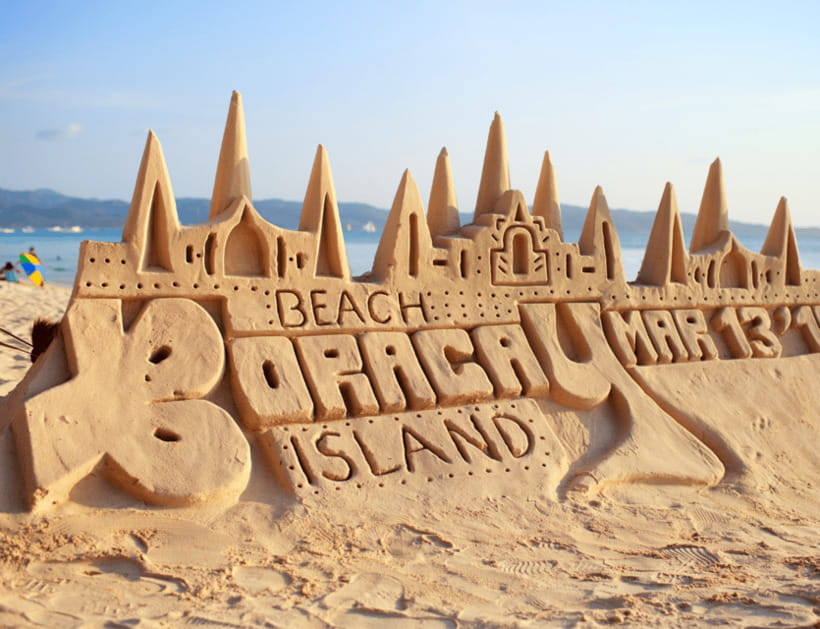 Boracay: Island Hopping with Buffet Lunch & ATV Adventure - Puka and Balinghai: two different kinds of beach stop