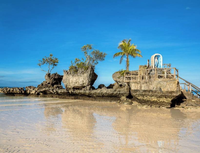 Boracay: Island Hopping with Buffet Lunch & ATV Adventure - Magic Island and Crystal Cove cost extra