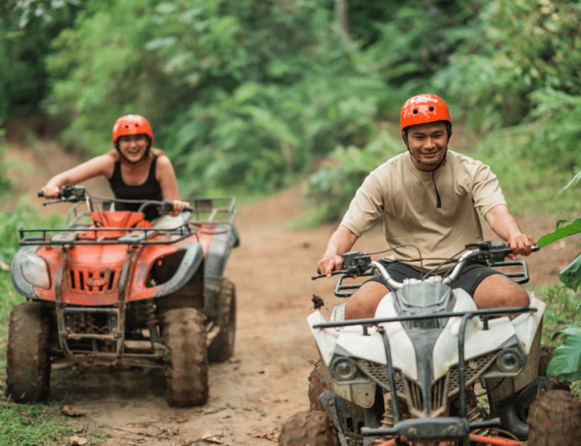 Boracay: Island Hopping with Buffet Lunch & ATV Adventure - Starting near Astoria Station 1 or Bolabog Beach