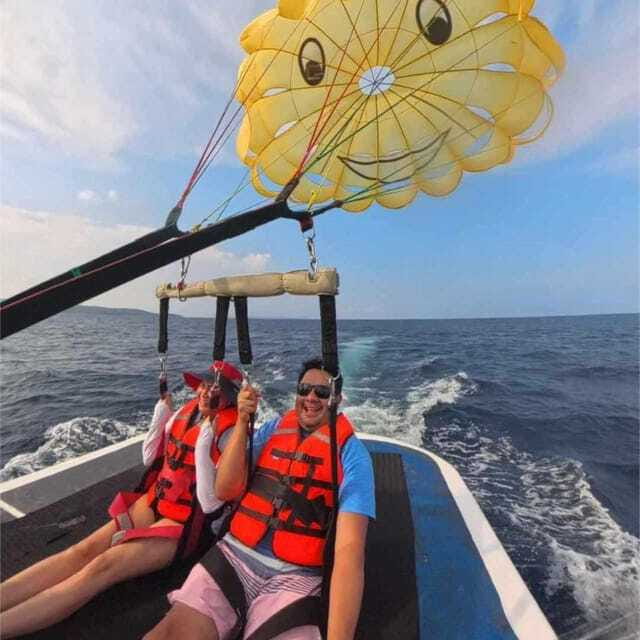 Boracay: Parasailing, Island Hopping, ATV Ride and Kawa Bath - Snorkeling, swimming, and the island-hopping section