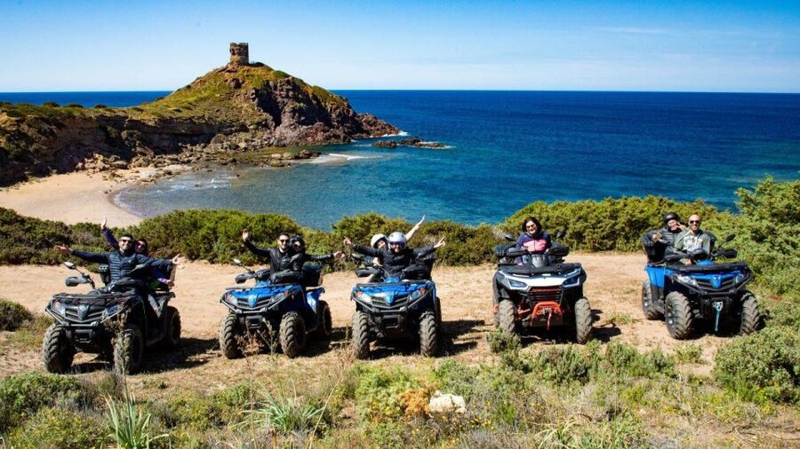 Bosa: Coast and Country Guided Quad Bike Tour - Leaving Bosa for the Tresnuraghes tracks