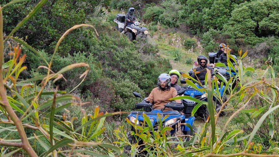 Bosa: Coast and Country Guided Quad Bike Tour - Ischia Ruggia and the cliffs of Torolo