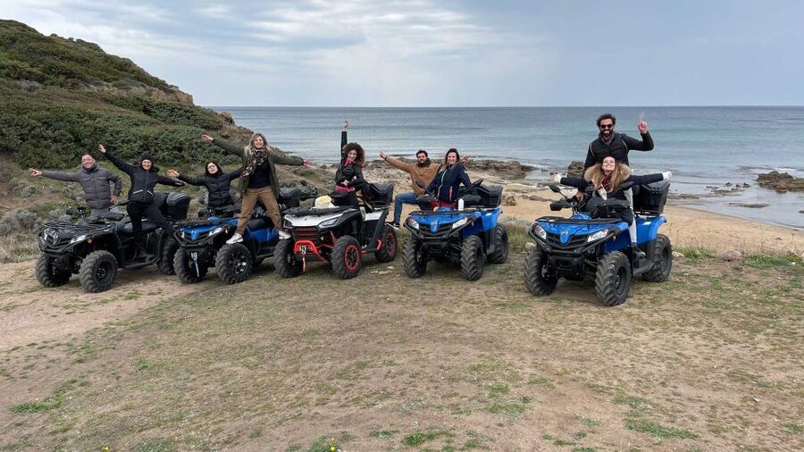 Bosa: Coast and Country Guided Quad Bike Tour - What the 30-kilometer route feels like
