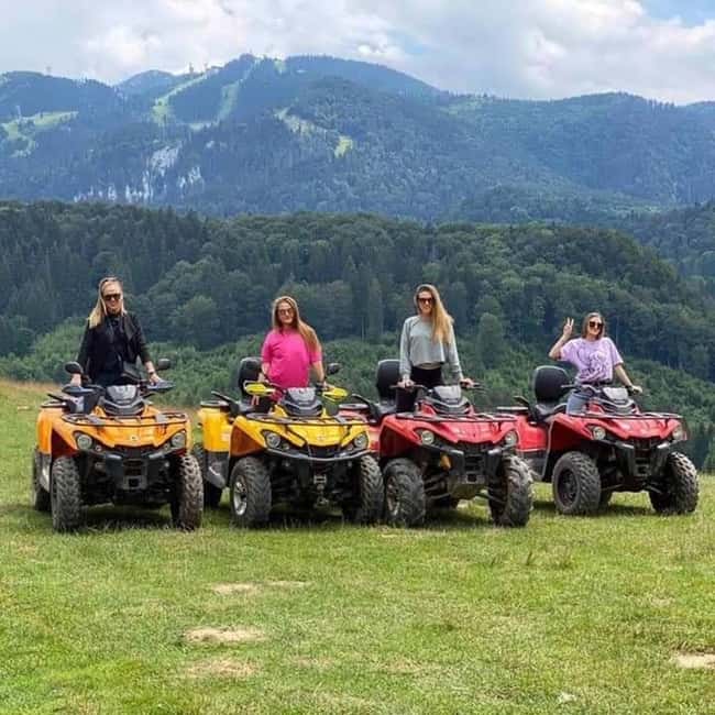 Brașov: Snowmobile / ATV Adventure with Hotel Pickup - Key points at a glance