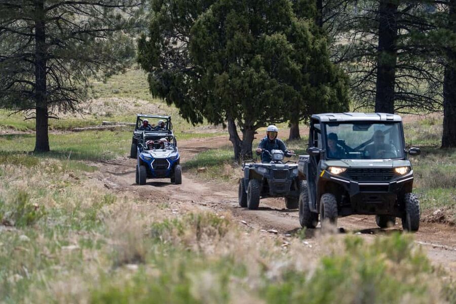 Bryce Canyon City Guided ATV/RZR Tour - Reaching the Bryce Canyon rim viewpoint