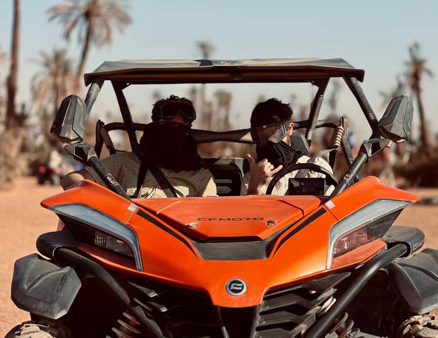 Buggy 1000 cc Adventure in Marrakech Desert - From Marrakech to the Palmeraie in 20 Minutes