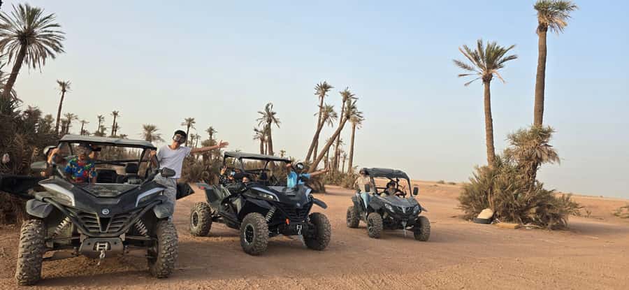 Buggy 1000 cc Adventure in Marrakech Desert - Getting Ready for a 1000cc Side-by-Side Buggy