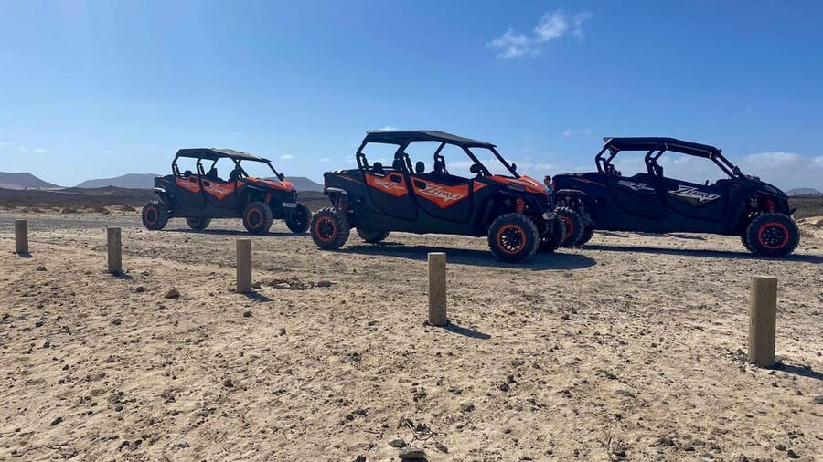 Buggy 4 pazas Corralejo Fuerteventura - Driving the automatic four-seat buggy