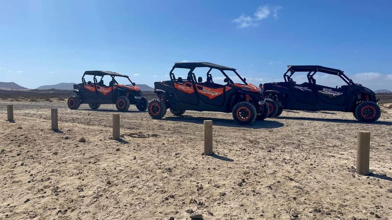Buggy 4 pazas Corralejo Fuerteventura - Cold wind, dust, and what to wear