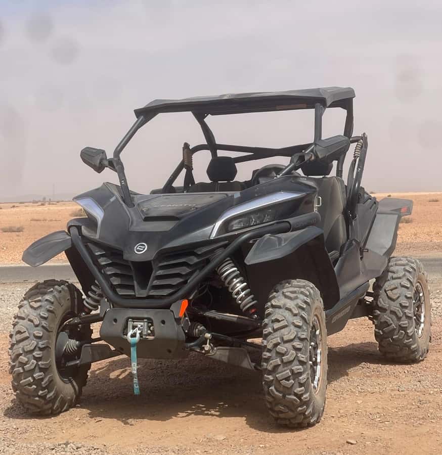Buggy Marrakech Desert and Palmerie - Gravel, sand, bumps, and open desert views