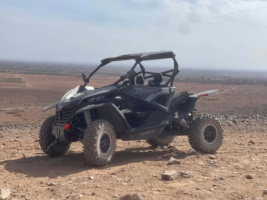 Buggy Marrakech Desert and Palmerie - Getting comfortable with a 1000cc buggy