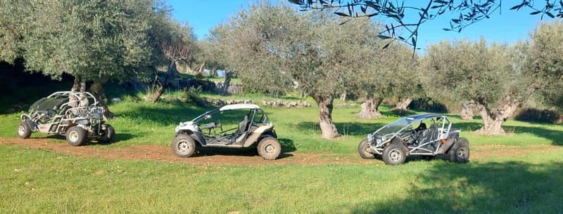 Buggy/Quad excursions in Puglia with 4-seater buggies available on request. - Driving the two-seat buggies