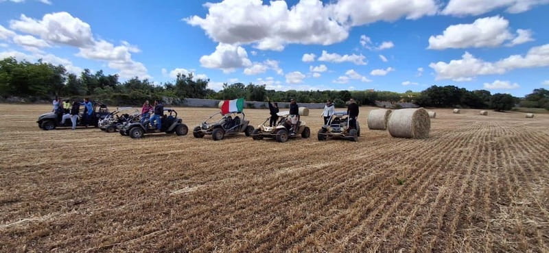 Buggy/Quad excursions in Puglia with 4-seater buggies available on request. - Centuries-old olive groves and open views