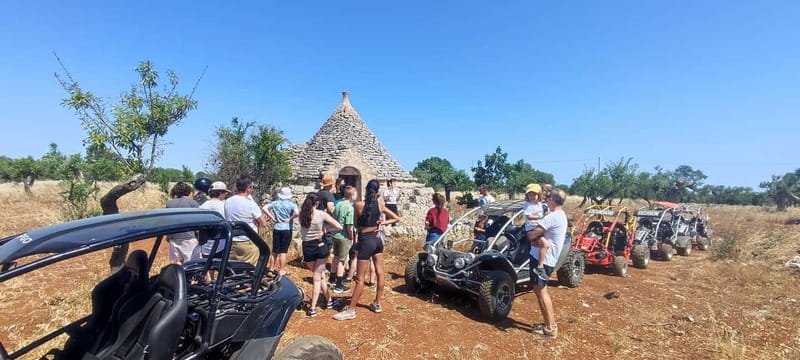Buggy/Quad excursions in Puglia with 4-seater buggies available on request. - Starting near Castellana Grotte