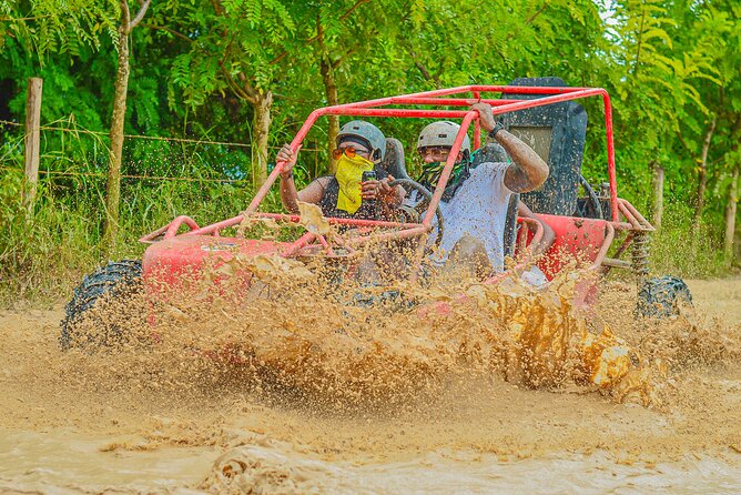 Buggy Ride Into the jungle with cave coffee & chocolate tasting - Entering the clear-water cave