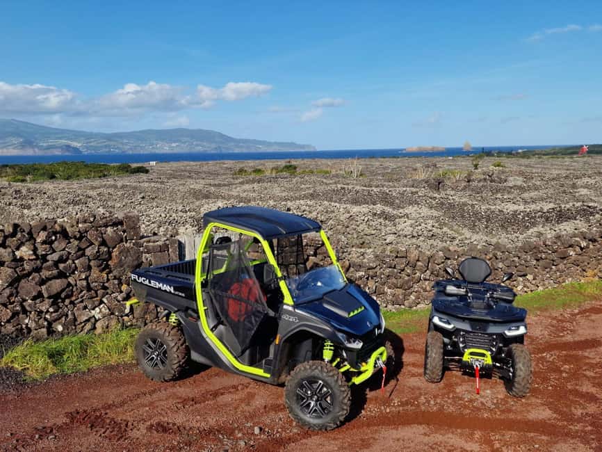 Buggy ride through the vineyards of Pico Island - Through Pico’s volcanic ground and high pastures