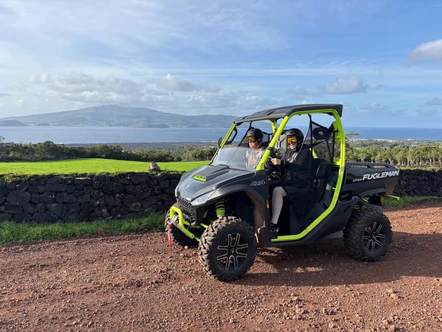 Buggy ride through the vineyards of Pico Island - The tasting and museum break