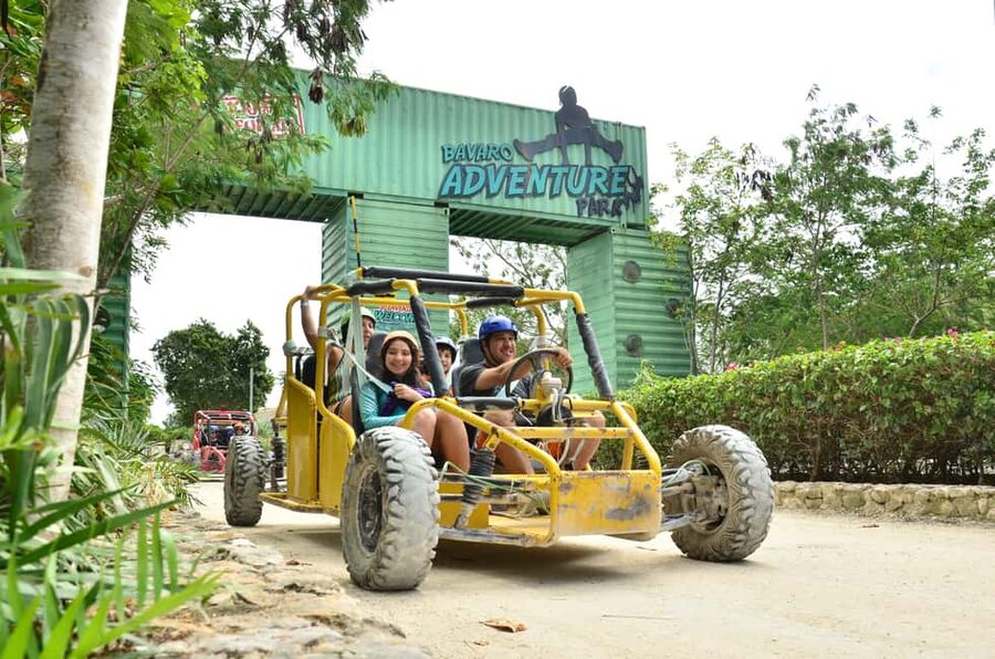 Buggy Ride, Zipline Splash & Waterfall Pool Combo with Lunch - Key points at a glance