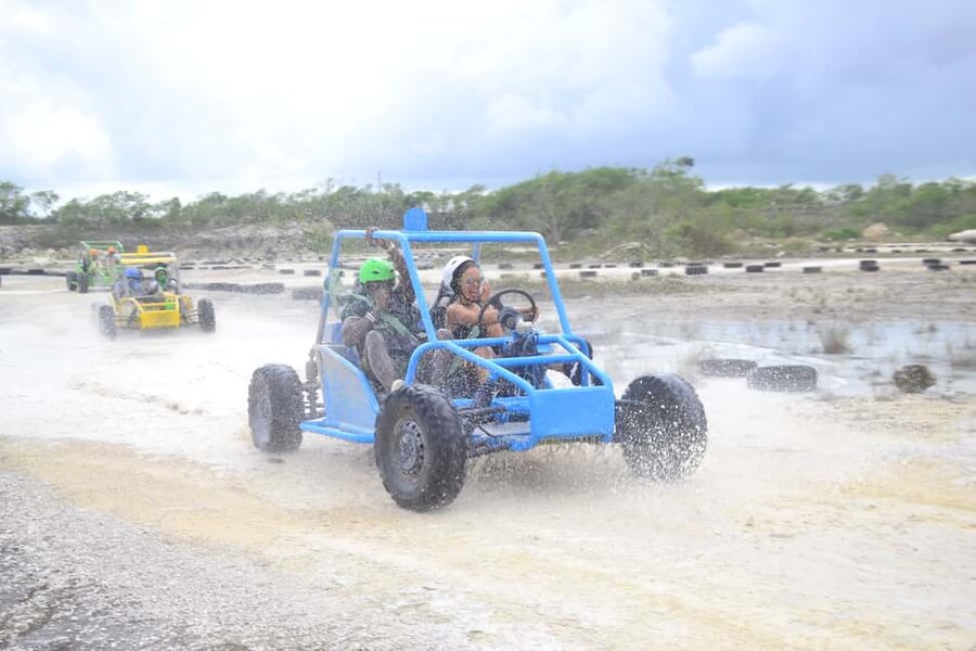 Buggy Ride, Zipline Splash & Waterfall Pool Combo with Lunch - A short look at rural Dominican life