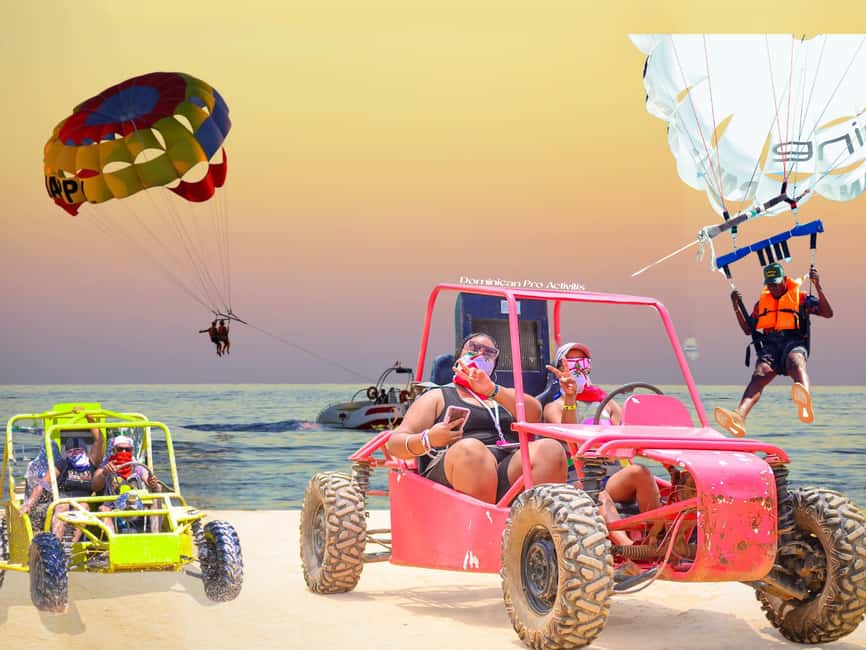 Buggy Tour and Parasailing Experience - Two Punta Cana thrills in one morning
