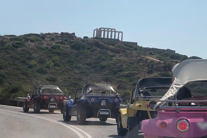 Buggy Tour in Ancient Ruins and Temples around Athens-SOUNIO Poseidon Temple - Temple of Poseidon above the Aegean