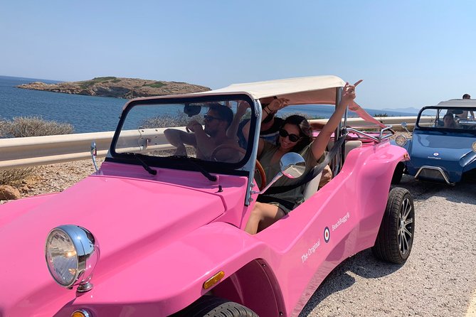 Buggy Tour in Ancient Ruins and Temples around Athens-SOUNIO Poseidon Temple - From central Athens to the Athens Riviera