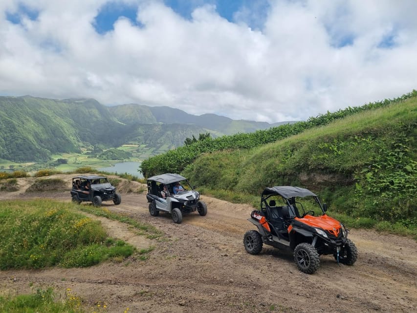 Buggy Tour Sete Cidades (Half Day) - Miradouro das Cumeeiras Looks Across the Volcano