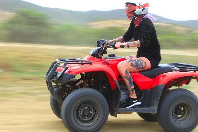 Cabo ATV and Camel Ride Combo Migriño Adventure - Lockers, showers, drinks, and photos