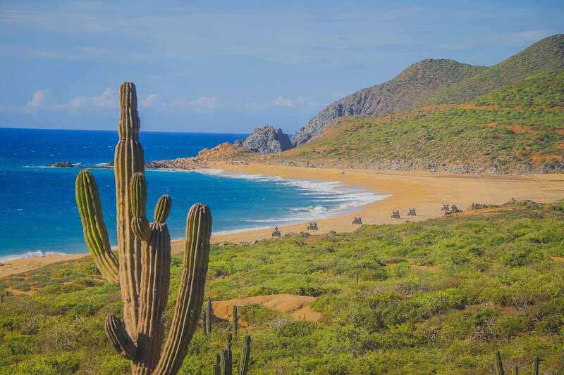 Cabo: Beach & Desert Single ATV Tour with Tequila Tasting - From Cabo hotels to Migriño Park